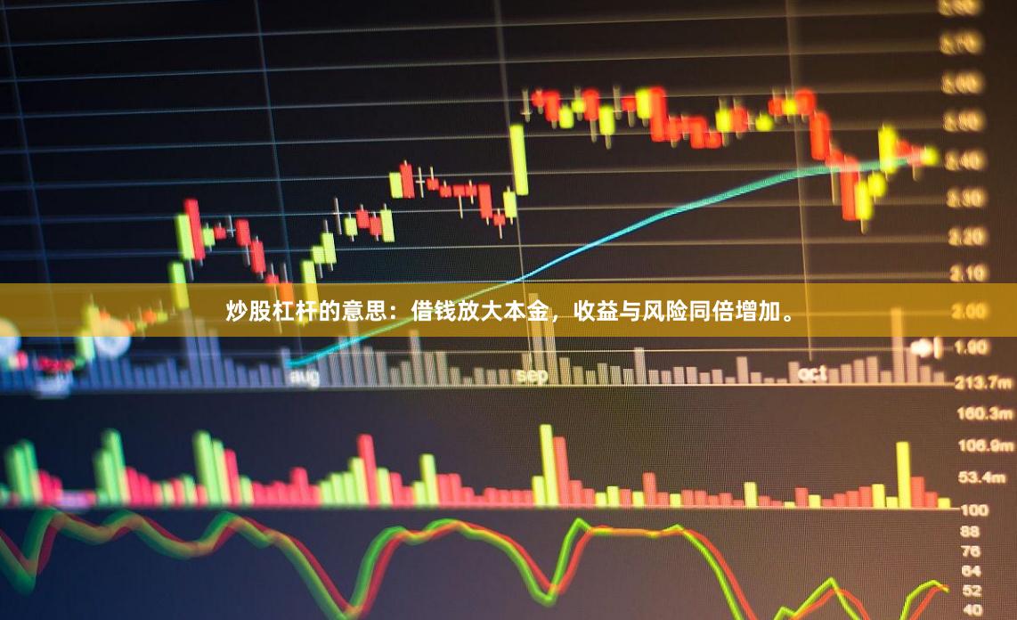 炒股杠杆的意思：借钱放大本金，收益与风险同倍增加。